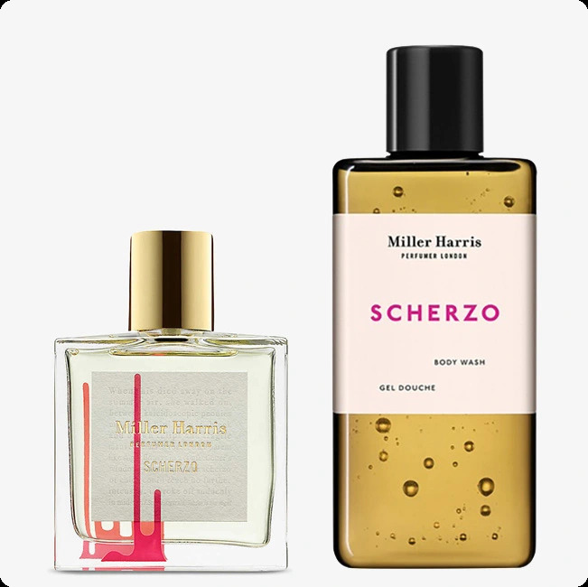 Miller Harris Scherzo Набор (парфюмерная вода 50 мл + гель для душа 300 мл) для женщин и мужчин