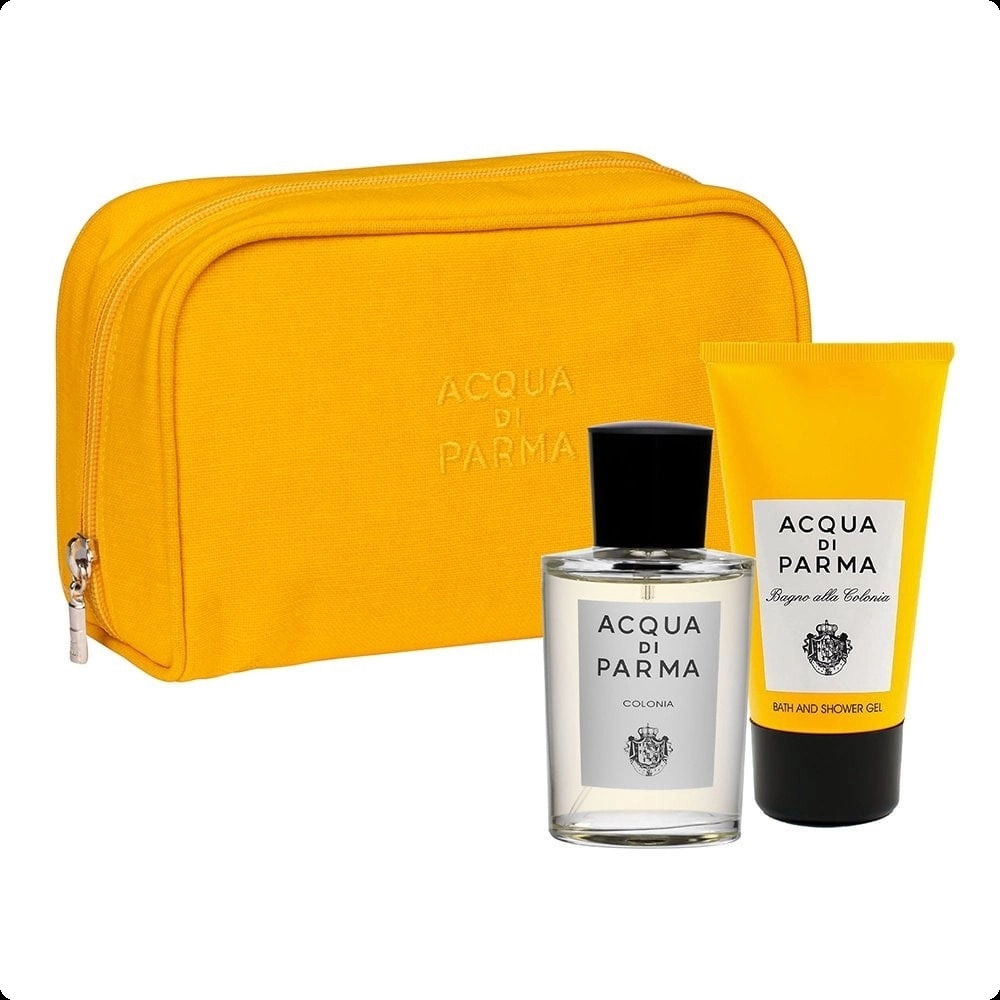 Acqua di Parma Acqua di Parma Colonia Набор (одеколон 100 мл + гель для душа 75 мл + косметичка) для женщин и мужчин