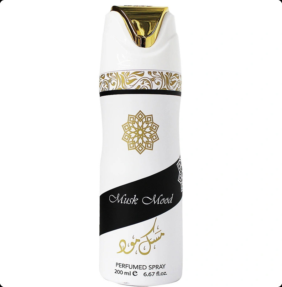 Lattafa Perfumes Musk Mood Дезодорант-спрей 200 мл для женщин и мужчин