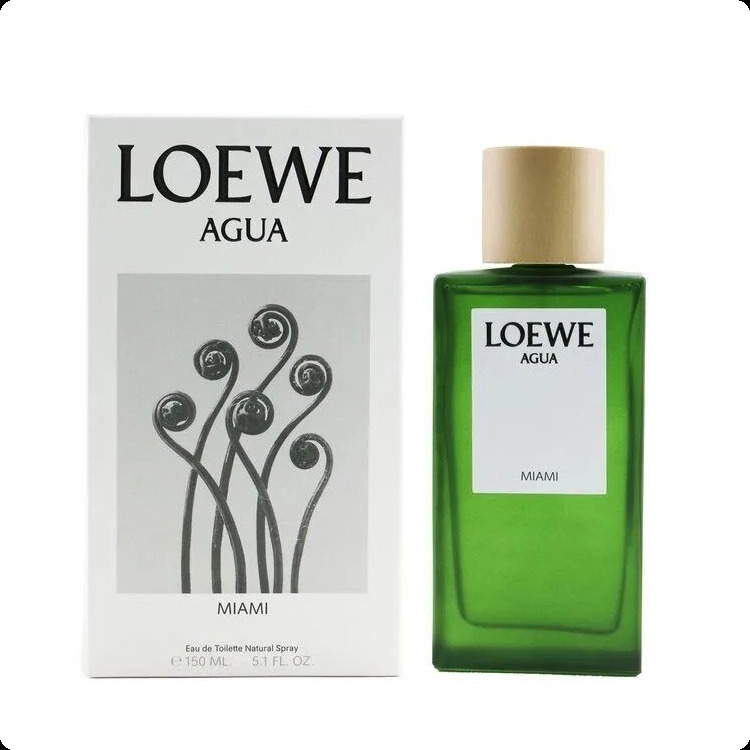 Loewe Agua Miami Туалетная вода 150 мл для женщин и мужчин
