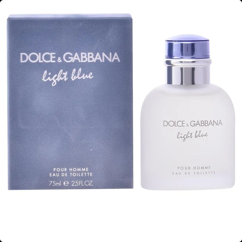 Dolce & Gabbana Light Blue Pour Homme Туалетная вода 75 мл для мужчин