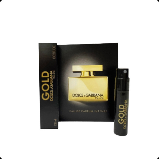 Миниатюра Dolce & Gabbana The One Gold Intense Limited Edition for Women Парфюмерная вода 0.8 мл - пробник духов