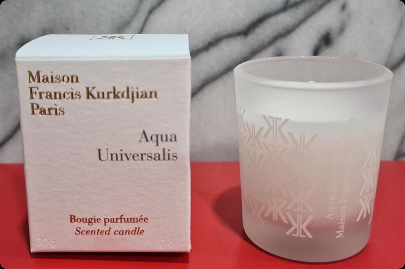 Maison Francis Kurkdjian Aqua Universalis Свеча 30 гр для женщин и мужчин
