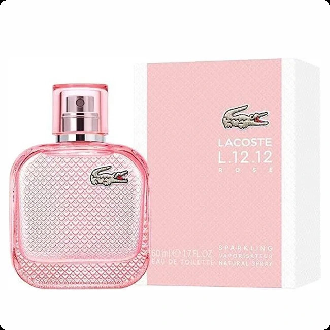 Lacoste L 12 12 Rose Sparkling Туалетная вода 50 мл для женщин