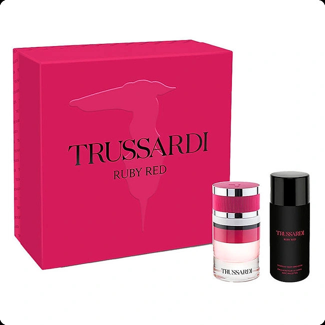 Trussardi Ruby Red Набор (парфюмерная вода 60 мл + эмульсия для тела 125 мл) для женщин