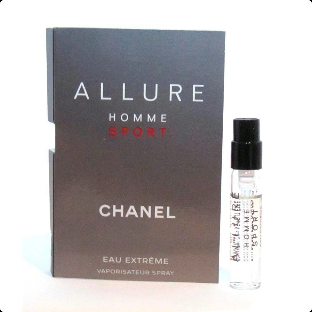 Миниатюра Chanel Allure Homme Sport Eau Extreme Туалетная вода 2 мл - пробник духов