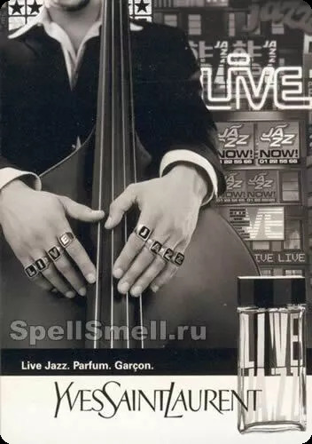 Ив сен лоран Лив джаз для мужчин - фото 1