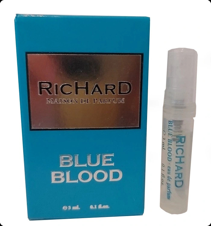 Миниатюра Richard Blue Blood Парфюмерная вода 3 мл - пробник духов