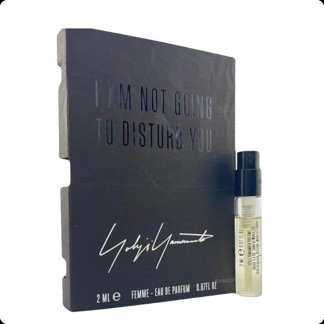 Миниатюра Yohji Yamamoto I m Not Going to Disturb You Femme Парфюмерная вода 2 мл - пробник духов