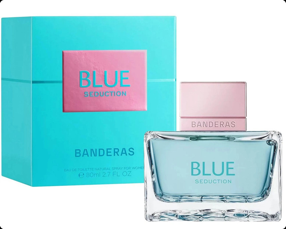 Antonio Banderas Blue Seduction Women Туалетная вода 80 мл для женщин