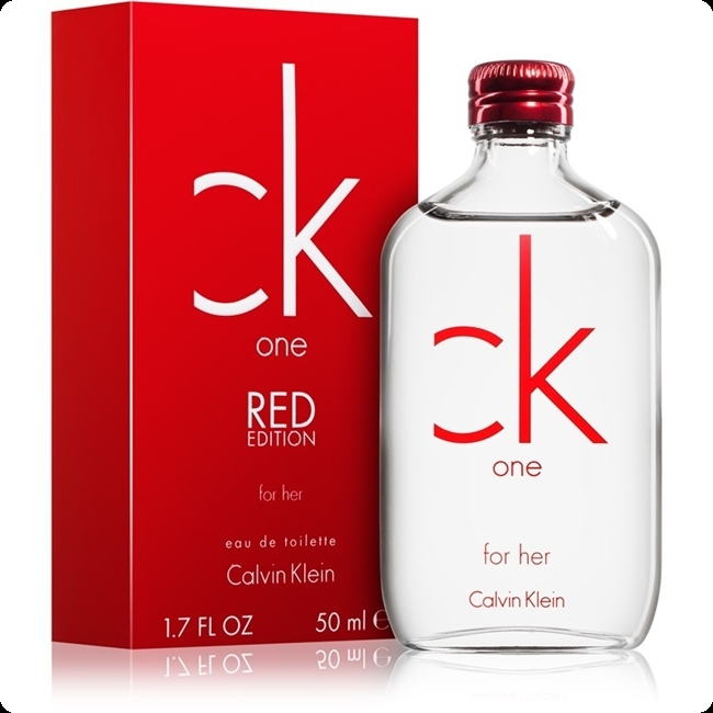 Calvin Klein CK One Red Edition for Her Туалетная вода 50 мл для женщин