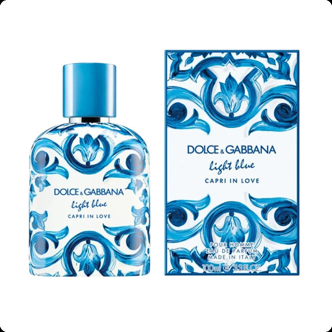 Дольче габбана Лайт блю капри ин лав пур хоум для мужчин