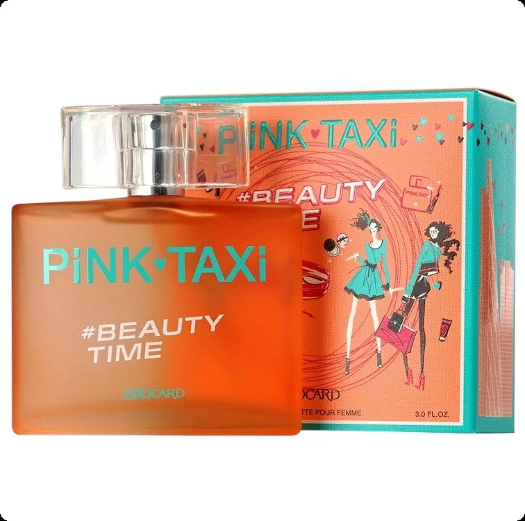 Brocard Pink Taxi Beauty Time Туалетная вода 90 мл для женщин