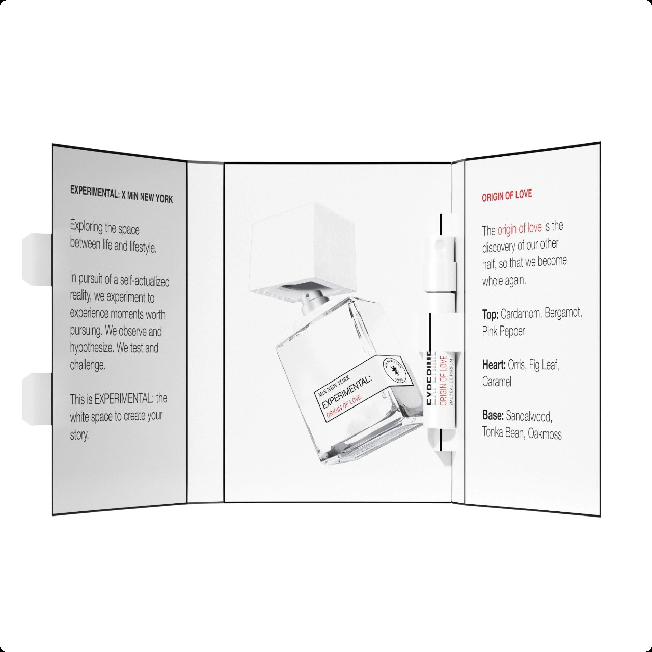 Миниатюра MiN New York Origin of Love Парфюмерная вода 2 мл - пробник духов