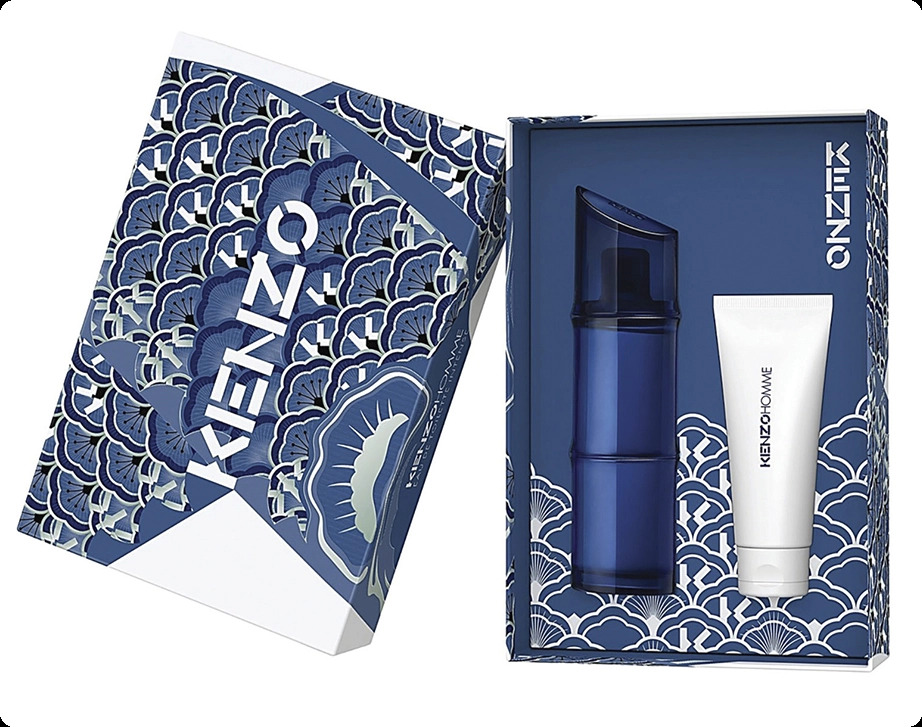 Kenzo Kenzo Homme Eau de Toilette Intense Набор (туалетная вода 110 мл + гель для душа 75 мл) для мужчин