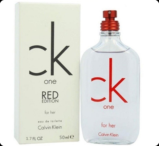 Calvin Klein CK One Red Edition for Her Туалетная вода (уценка) 50 мл для женщин