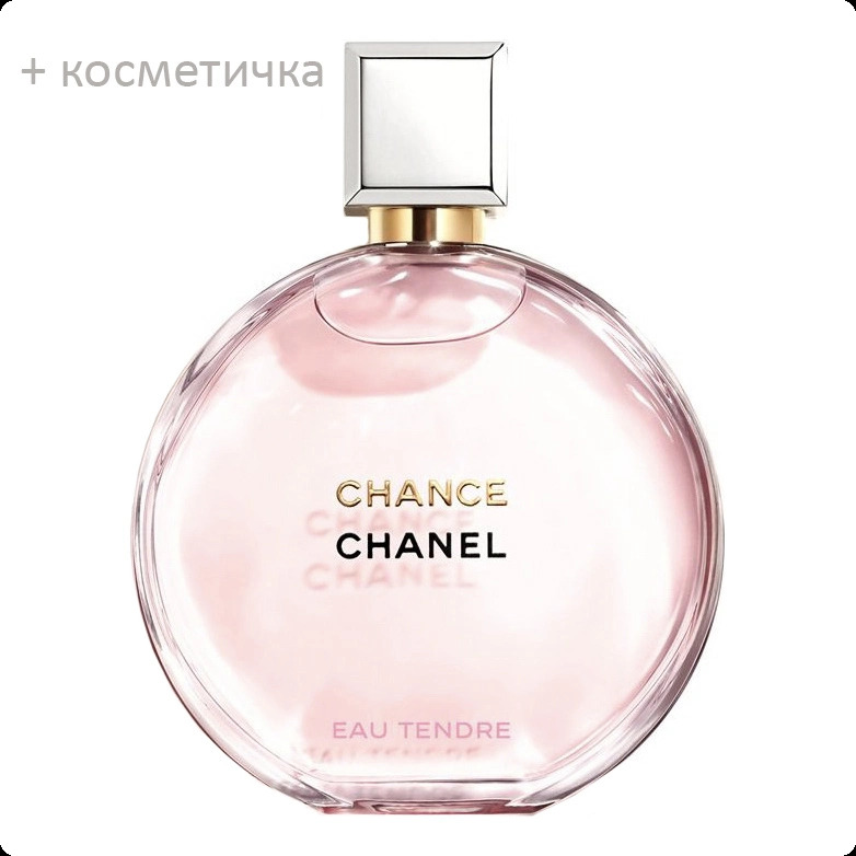 Chanel Chance Eau Tendre Eau de Parfum Набор (парфюмерная вода 50 мл + косметичка) для женщин