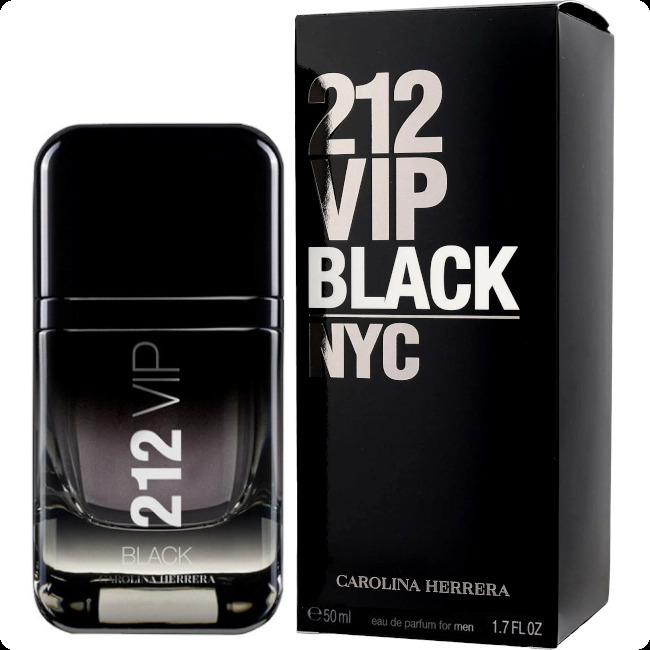Carolina Herrera 212 VIP Black Парфюмерная вода 50 мл для мужчин