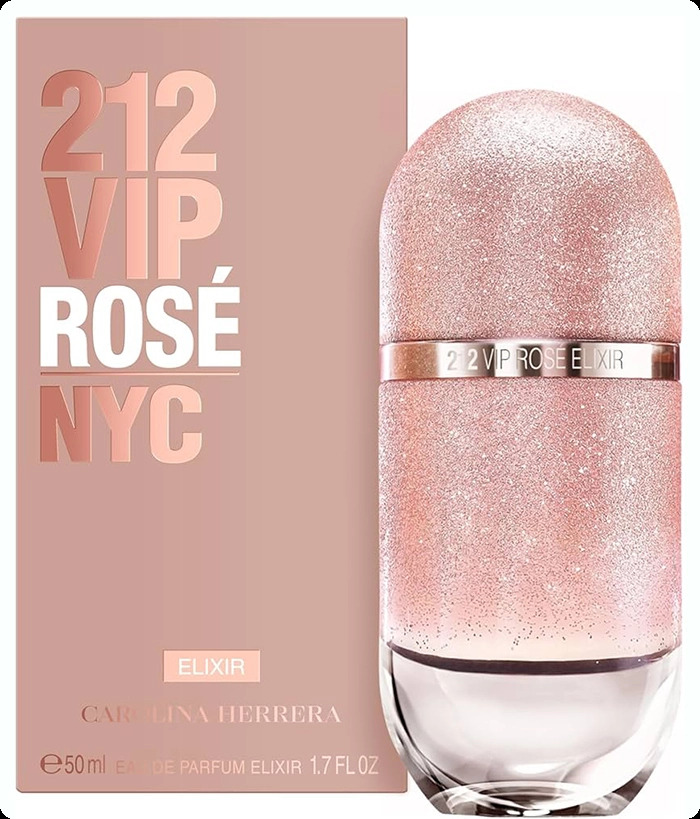 Carolina Herrera 212 VIP Rose Elixir Парфюмерная вода 50 мл для женщин