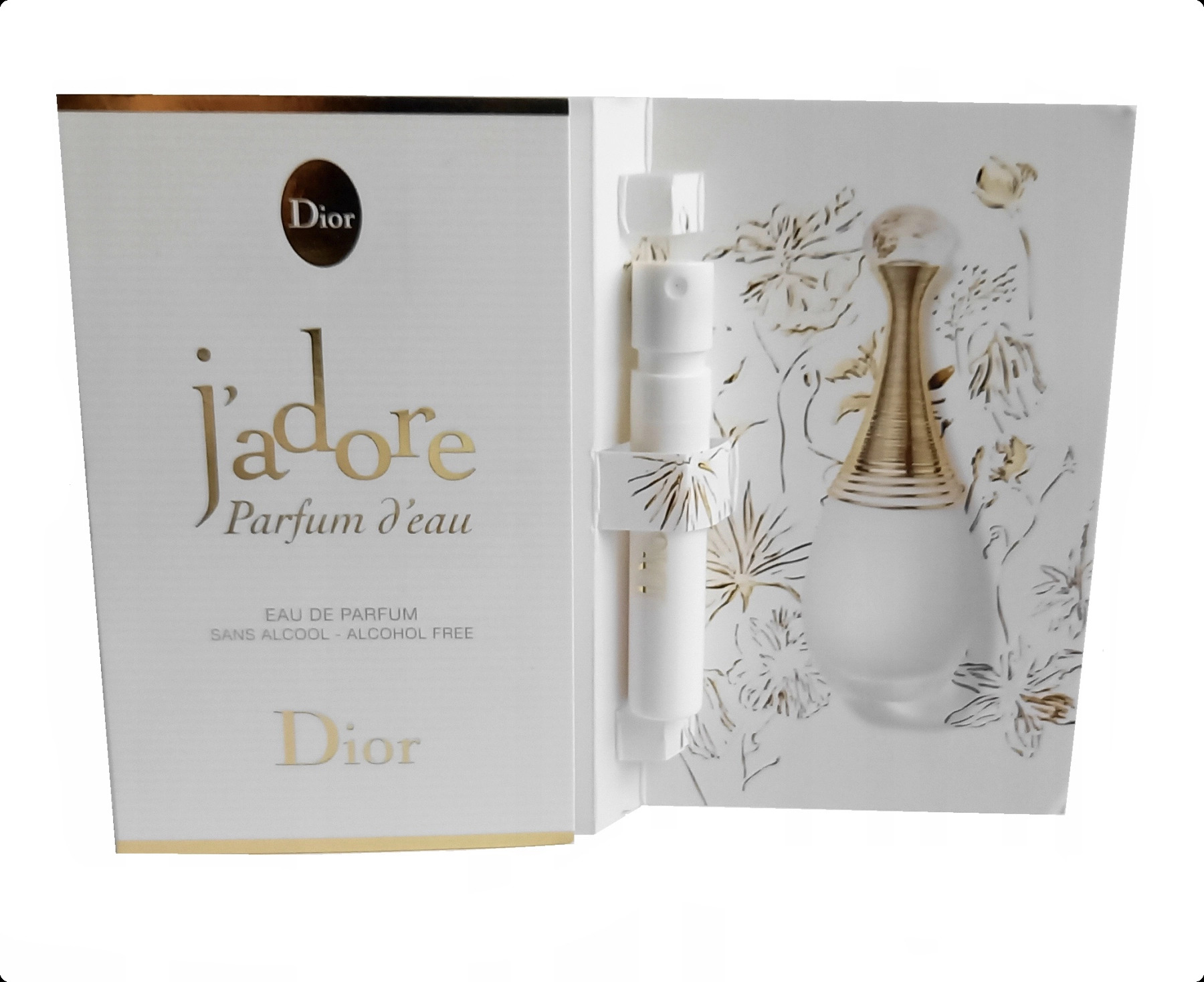 Миниатюра Christian Dior J adore Parfum d Eau Парфюмерная вода 1.2 мл - пробник духов