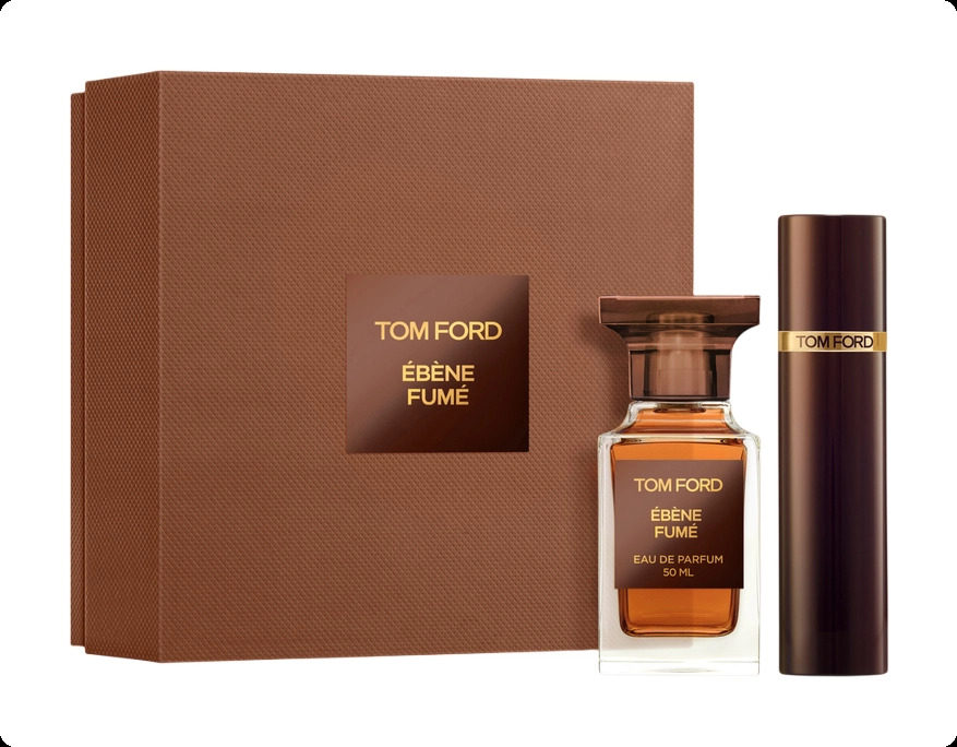 Tom Ford Ebene Fume Набор (парфюмерная вода 50 мл + парфюмерная вода 10 мл) для женщин и мужчин