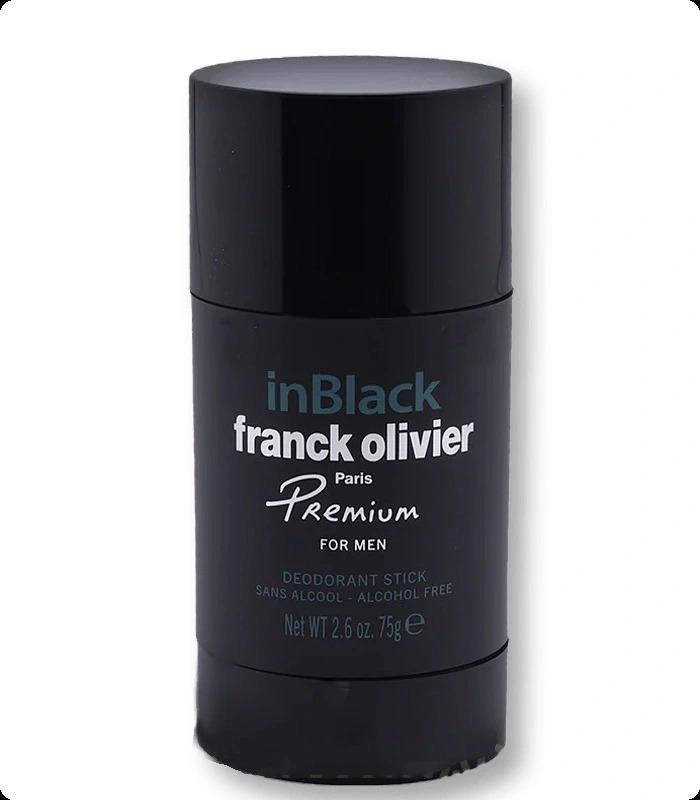 Franck Olivier In Black for Men Дезодорант-стик 75 гр для мужчин