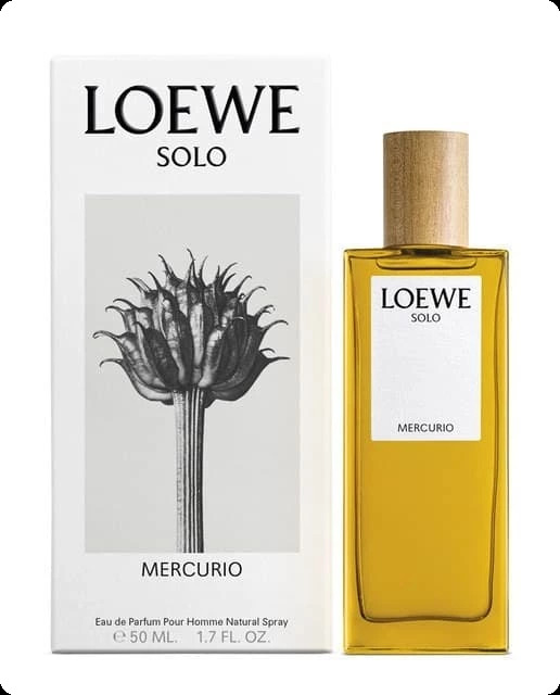 Loewe Solo Mercurio Парфюмерная вода 50 мл для мужчин
