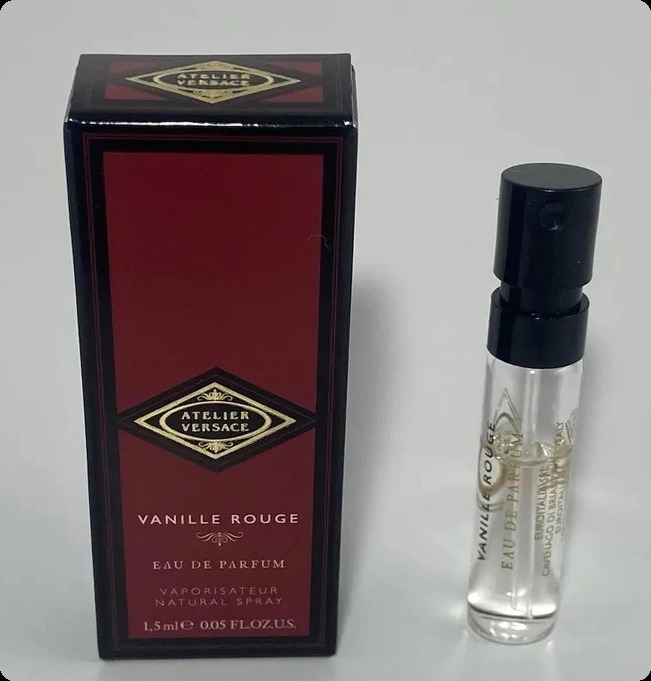 Миниатюра Versace Vanille Rouge Парфюмерная вода 1.5 мл - пробник духов