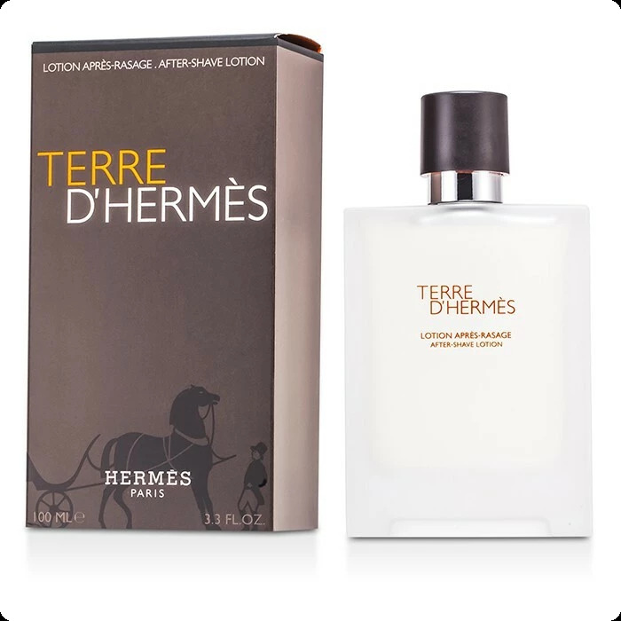 Hermes Terre D`Hermes Лосьон после бритья 100 мл для мужчин
