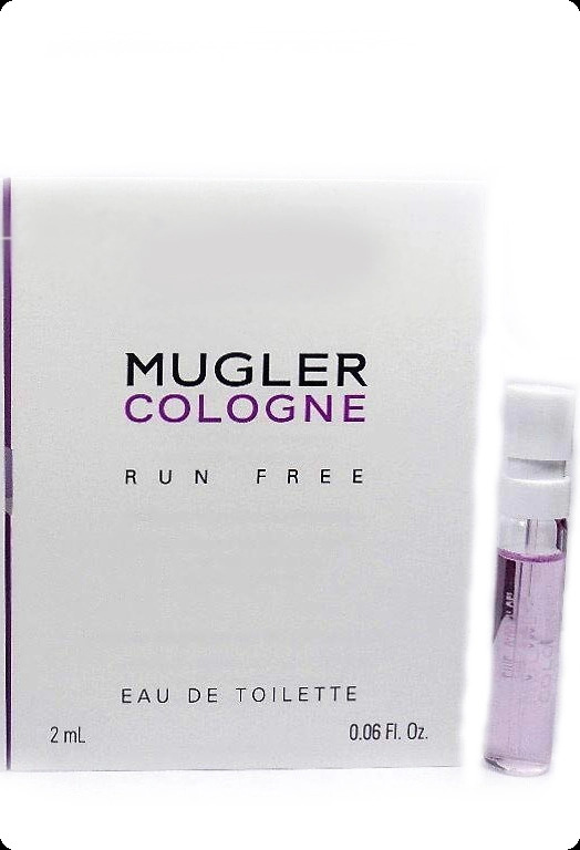 Миниатюра Thierry Mugler Mugler Cologne Run Free Туалетная вода 2 мл - пробник духов