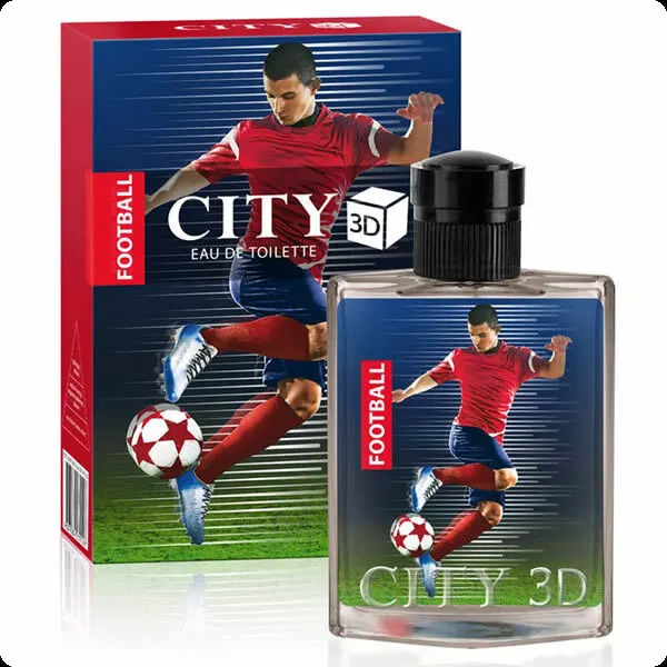 Сити парфюм 3 д футбол для мужчин