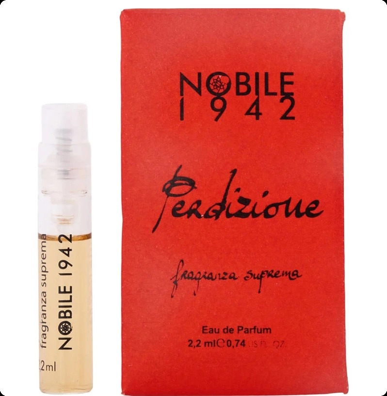 Миниатюра Nobile 1942 Perdizione Парфюмерная вода 2.2 мл - пробник духов