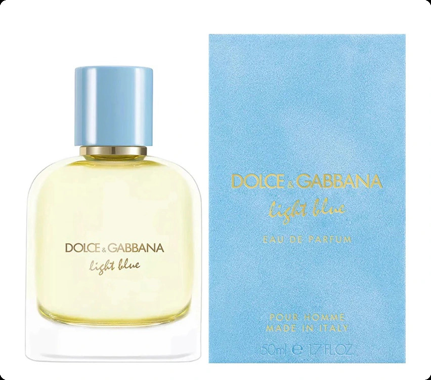 Dolce & Gabbana Light Blue EDP for Men Парфюмерная вода 50 мл для мужчин