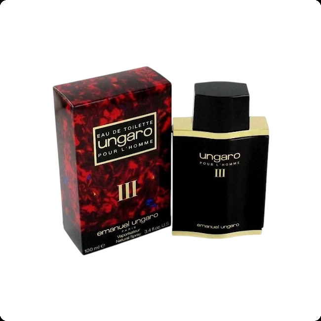 Emanuel Ungaro Ungaro Pour L Homme III Туалетная вода 100 мл для мужчин