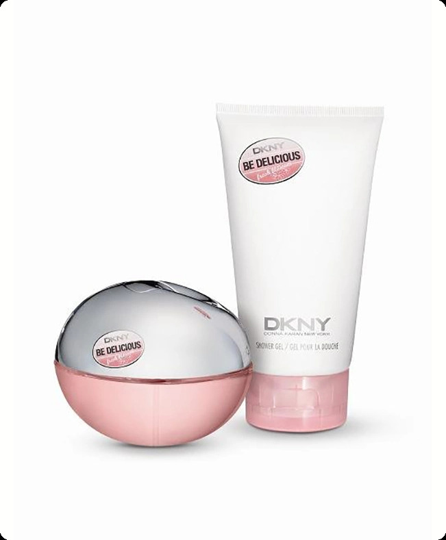 Donna Karan Be Delicious Fresh Blossom Набор (парфюмерная вода 30 мл + гель для душа 100 мл) для женщин