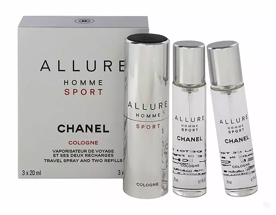 Allure sport отзывы. Chanel Allure homme Sport 20ml. Chanel Allure homme Sport Cologne 3 20 ml. Chanel Allure homme Sport Cologne 3*20. Chanel Allure homme Sport 3x20.