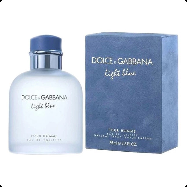 Dolce & Gabbana Light Blue Pour Homme Туалетная вода 75 мл для мужчин