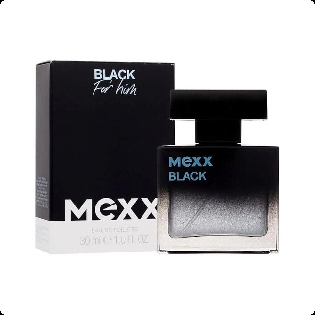 Mexx Black Туалетная вода 30 мл для мужчин