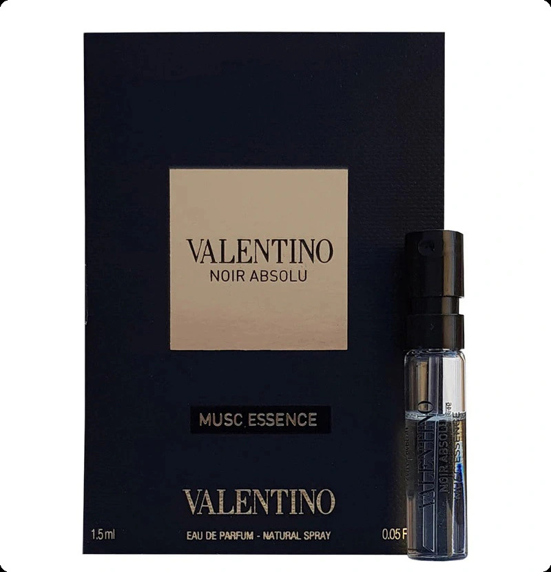 Миниатюра Valentino Valentino Noir Absolu Musc Essence Парфюмерная вода 1.5 мл - пробник духов