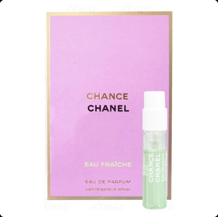 Миниатюра Chanel Chance Eau Fraiche Eau de Parfum Парфюмерная вода 1.5 мл - пробник духов