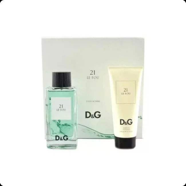 Dolce & Gabbana D and G Anthology Le Fou 21 Набор (туалетная вода 100 мл + гель для душа 100 мл) для женщин и мужчин