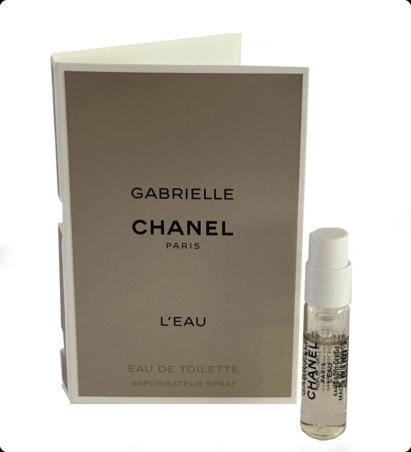 Миниатюра Chanel Gabrielle L Eau Туалетная вода 1.5 мл - пробник духов