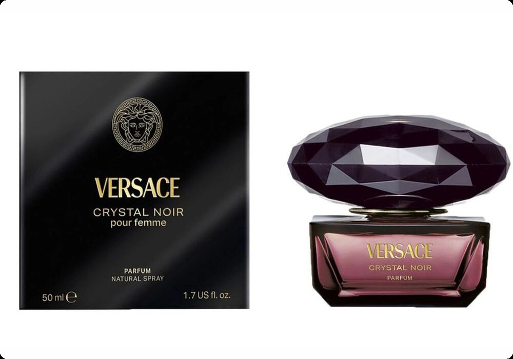 Versace Crystal Noir Parfum Духи 50 мл для женщин