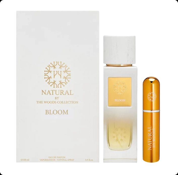 The Woods Collection Bloom By Natural Набор (парфюмерная вода 100 мл + аксессуар) для женщин и мужчин