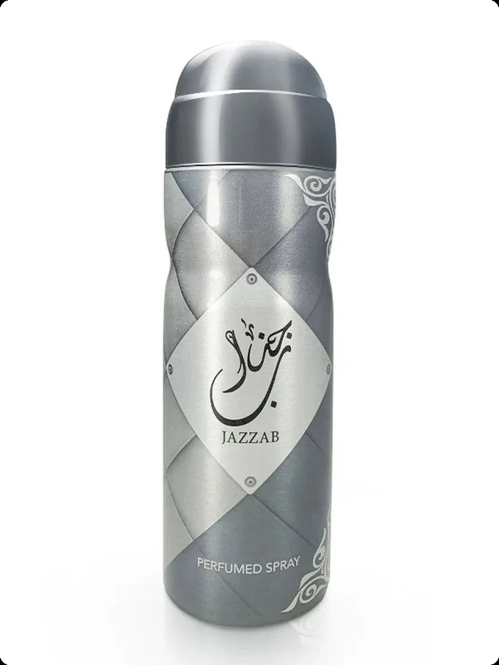 Ard Al Zaafaran Jazzab Silver Дезодорант-спрей 200 мл для женщин и мужчин