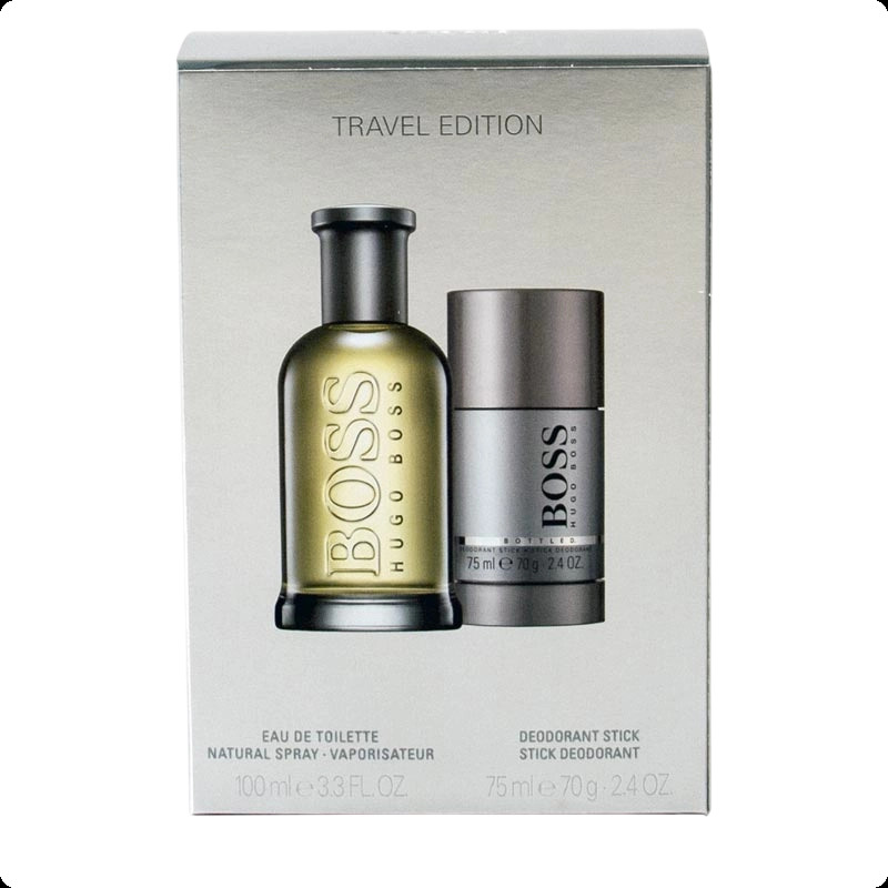 Hugo Boss Boss Bottled Набор (туалетная вода 100 мл + дезодорант-стик 75 гр) для мужчин