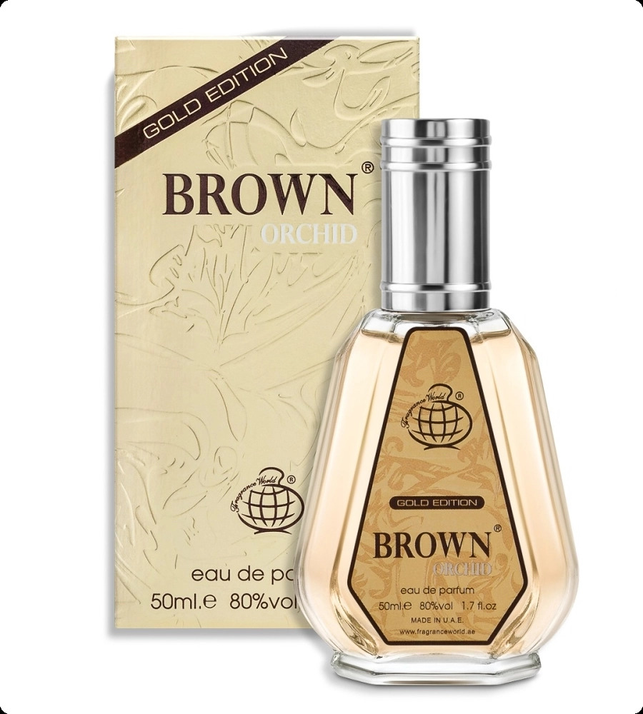 Fragrance World Brown Orchid Gold Edition Парфюмерная вода 50 мл для мужчин