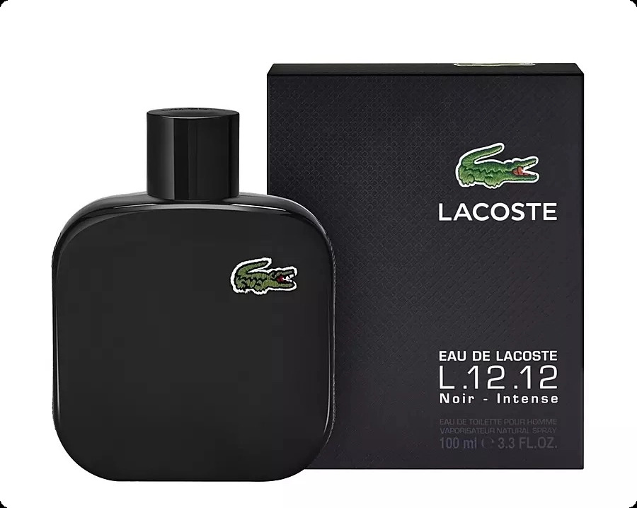 Lacoste Eau de Lacoste L 12 12 Black Noir Туалетная вода 100 мл для мужчин