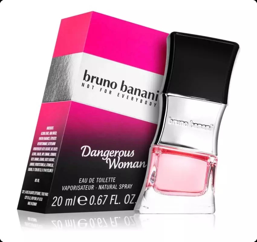 Bruno Banani Dangerous Woman Туалетная вода 20 мл для женщин