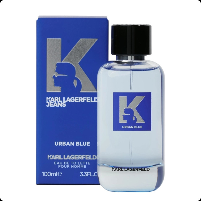 Карл лагерфельд Джинс урбан блю для мужчин